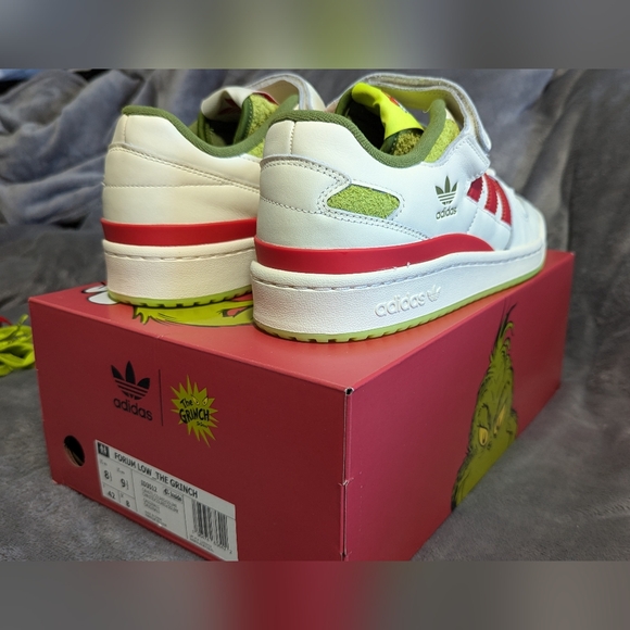 [ID3512] Mens Adidas FORUM LOW_THE GRINCH - Picture 3 of 16